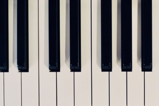 ピアノの鍵盤です。