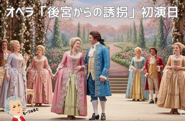 オペラ「後宮からの誘拐」のイメージ画像。